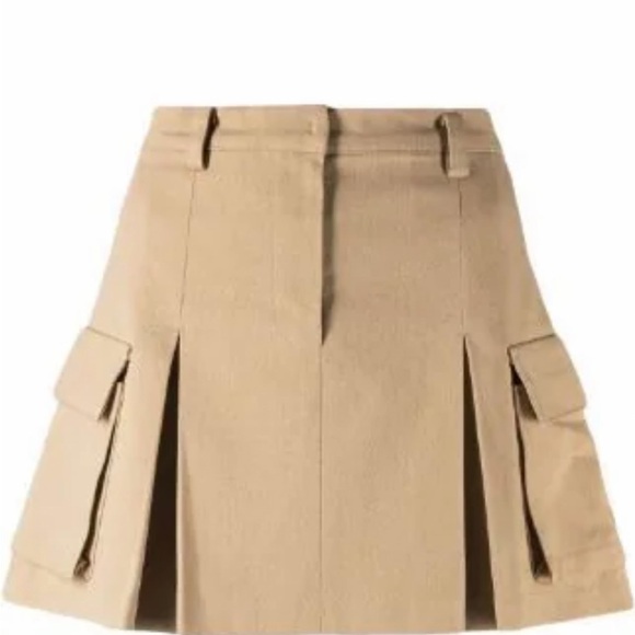The Frankie Shop Dresses & Skirts - The Frankie Shop Tan Mini Skirt